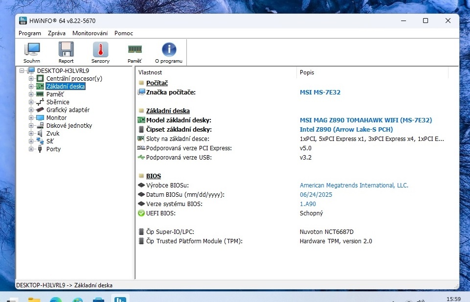 MSI MAG Z890 TOMAHAWK WIFI//Socket Intel 1851,Funkční,Záruka - 8