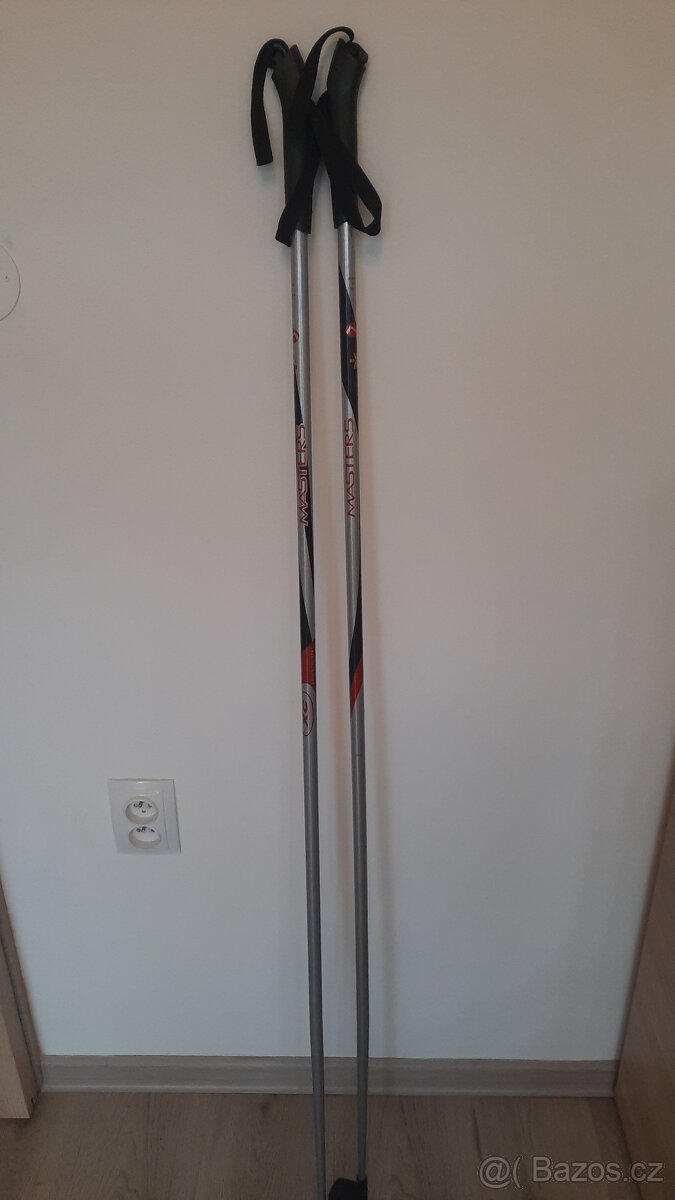 Běžky Fischer 185cm + hůlky - 8