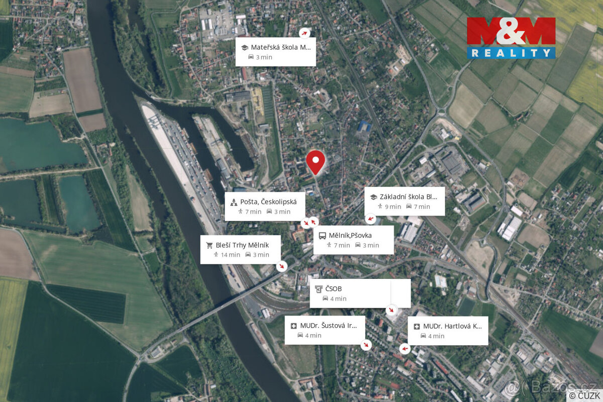 Prodej bytu 2+kk, 57m², Mělník, ul. Sokolská - 8