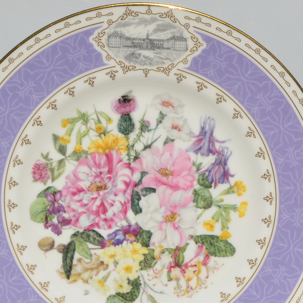 Aynsley, Minton, Wedgwood anglické porcelánové talíře - 8