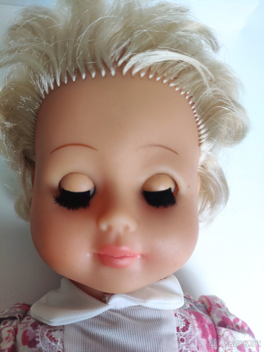 Retro golfky, včetně mrkací panenky s parukou, vše původní s - 8