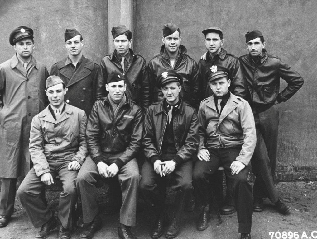 WW2 čepice brigadýrka letec USAF - 8