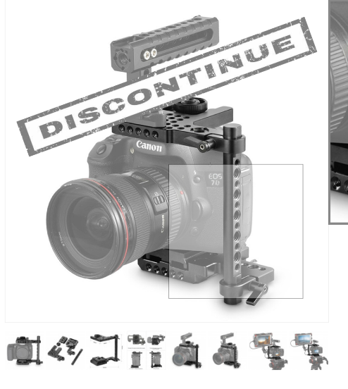 SmallRig QR VersaFrame Half Cage 2127 - 8