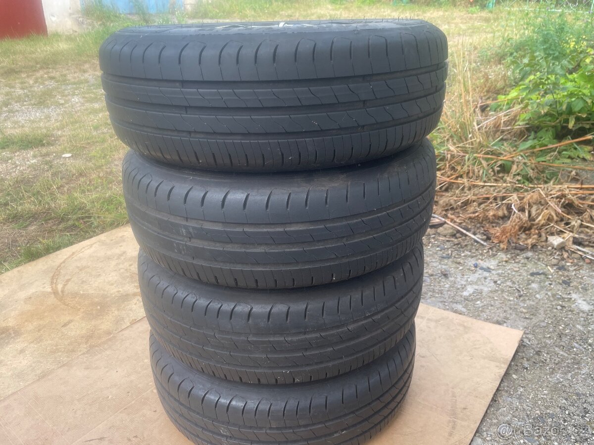 Alu kola 5x100.r15.Letní pneu 195/65/15.Škoda,Vw,Audi,Seat. - 8