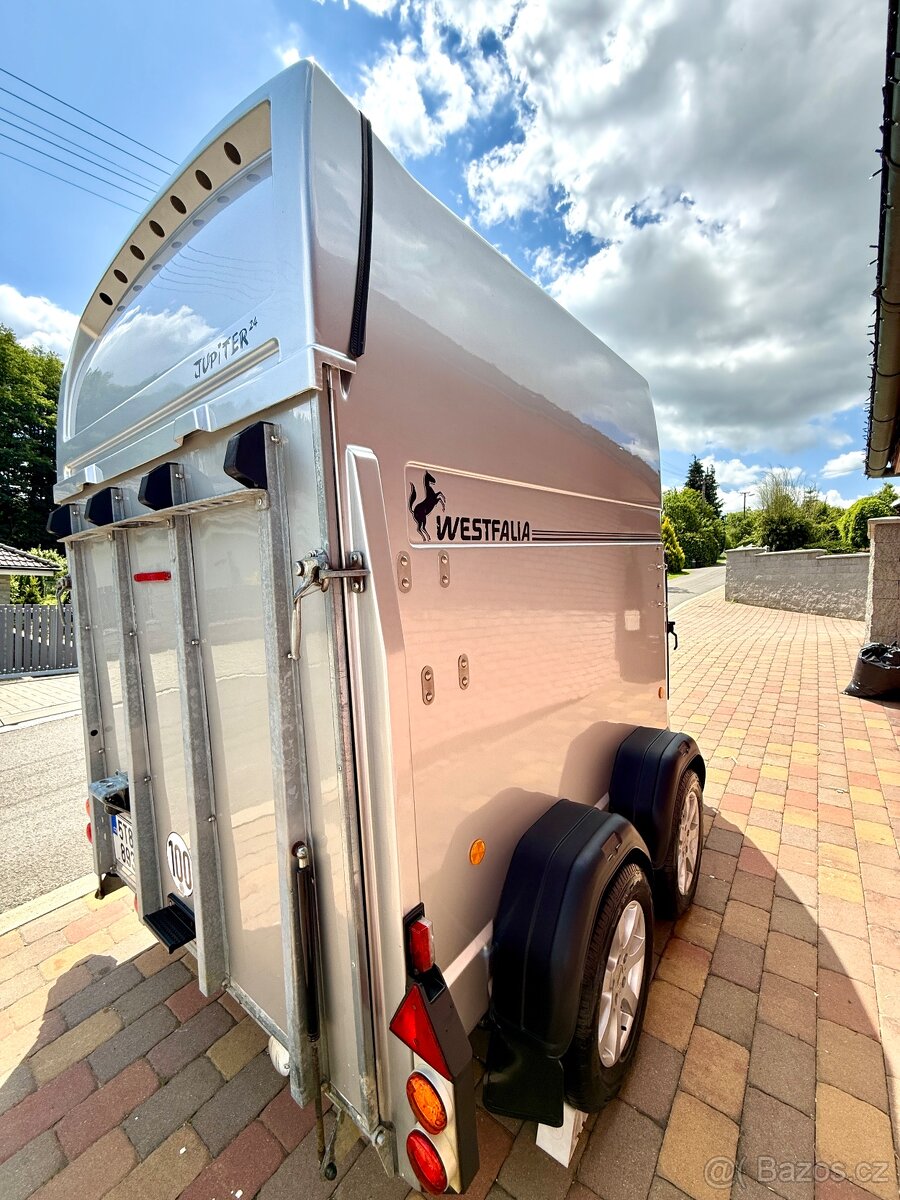 Dohoda možná- PRODÁM PŘÍVĚS PRO DVA KONĚ WESTFALIA JUPITER - 8