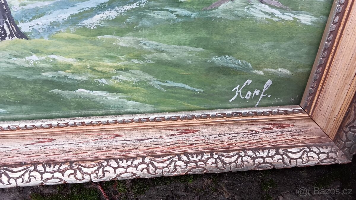 Měděné talire,sklo ,obraz, Lp desky - 8