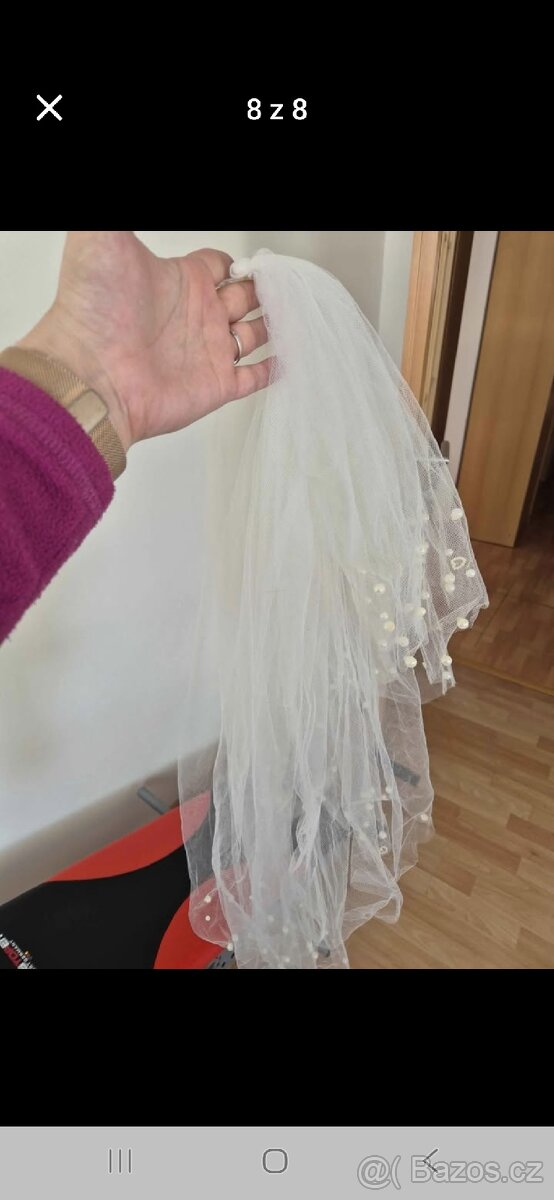Svatební šaty 38-40 - 8