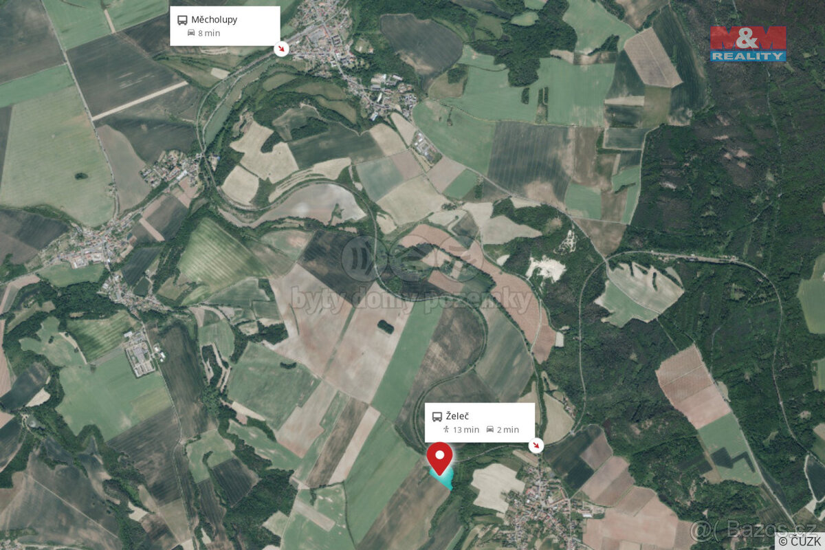 Prodej pole, 19910 m², Měcholupy - 8