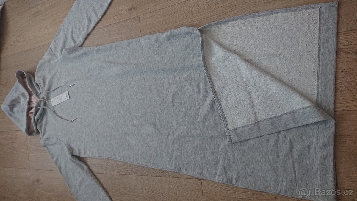 NOVÉ Dlouhé mikinové šaty EDC Esprit vel. XS - 8