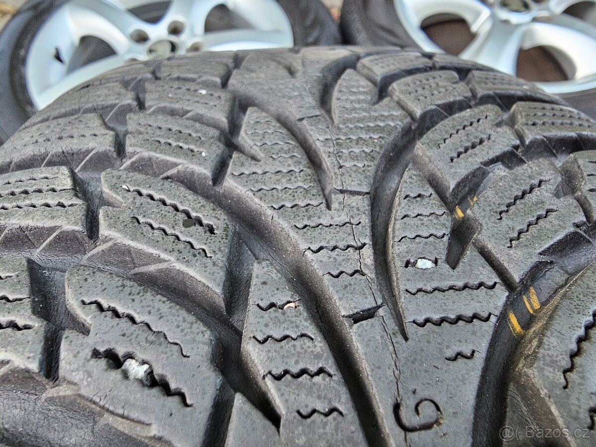 ALU kola zimní Škoda 5x100 Fabia II Roomster R15 - 8