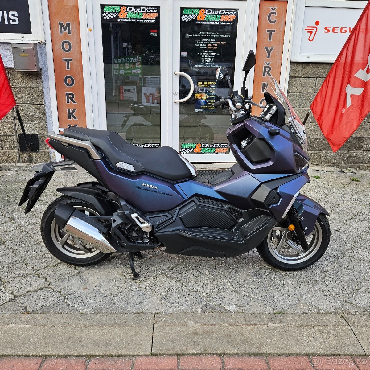 Sym ADX 125i LC ABS E5, PŘEDVÁDĚCÍ, DPH - 8