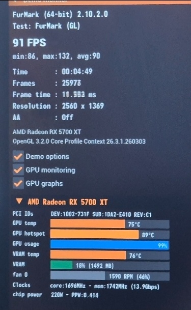 RX 5700 XT 8Gb Sapphire NITRO+ - 8