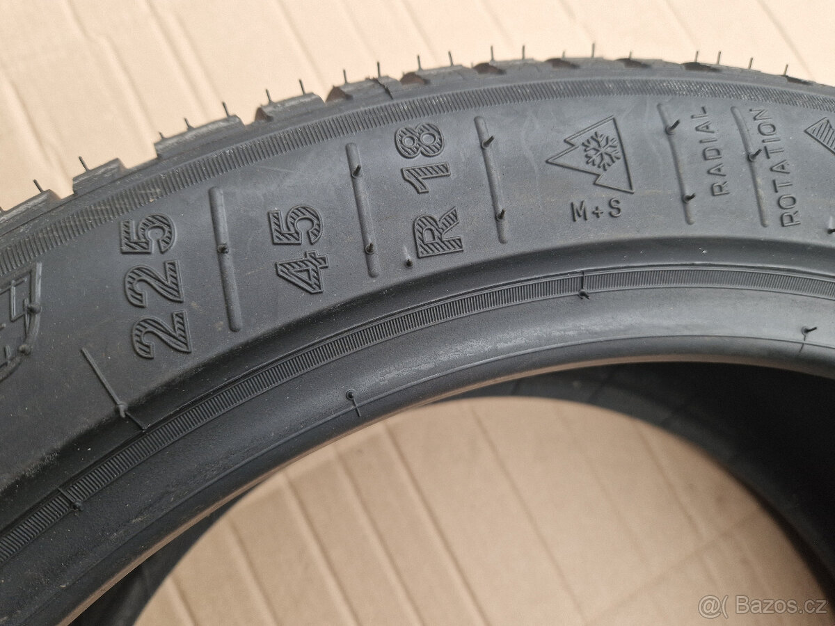 225/45 r18 zimni pneumatiky 2ks 225 45 18 225/45/18 - 8