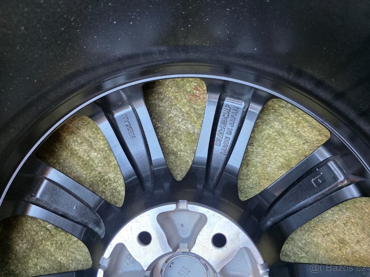 Sada alu kol 5x114.3 18" Nissan 350Z atd.. - 8