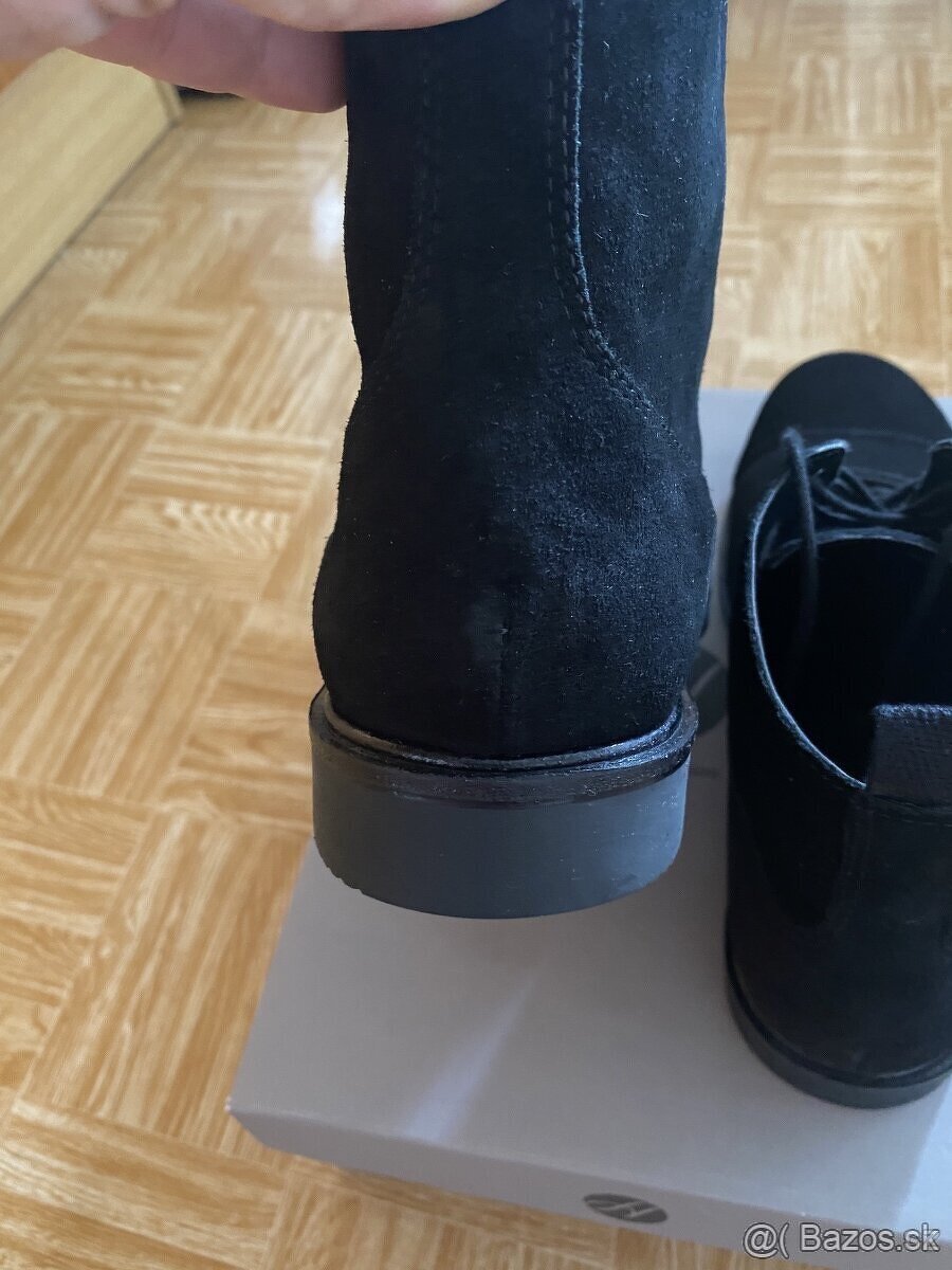 panske kozene boty HUDSON LONDON velkost 8/42 - 8