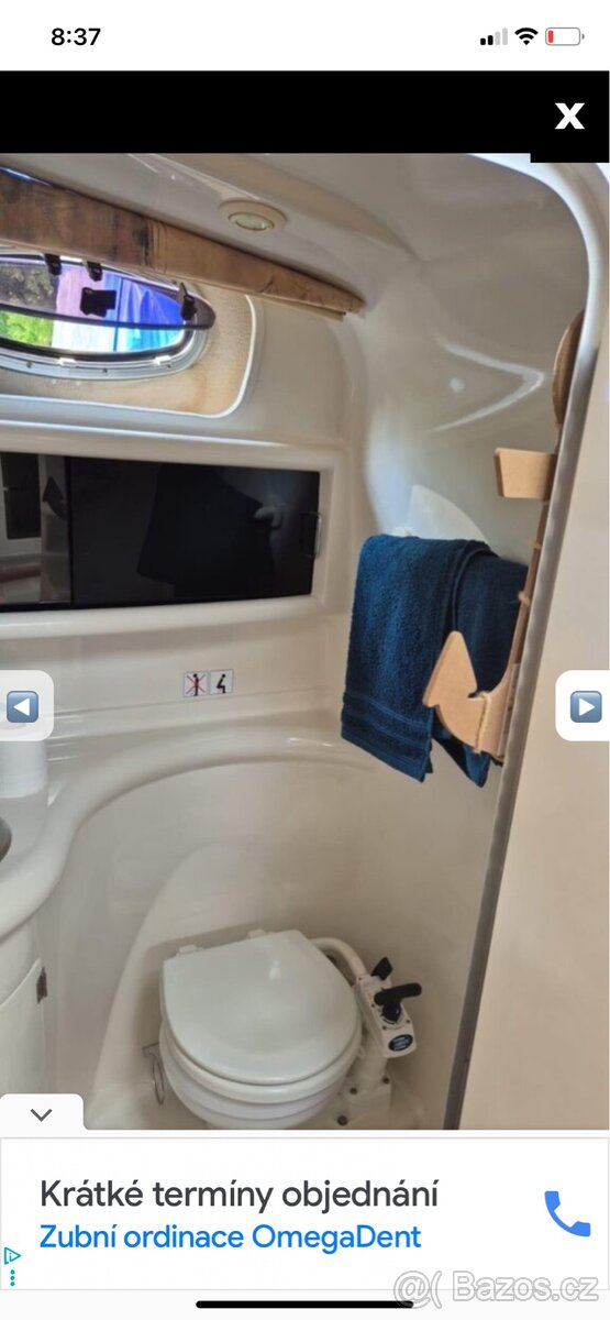 Prodam kajutovou lod Monterey 262 cruiser - 8