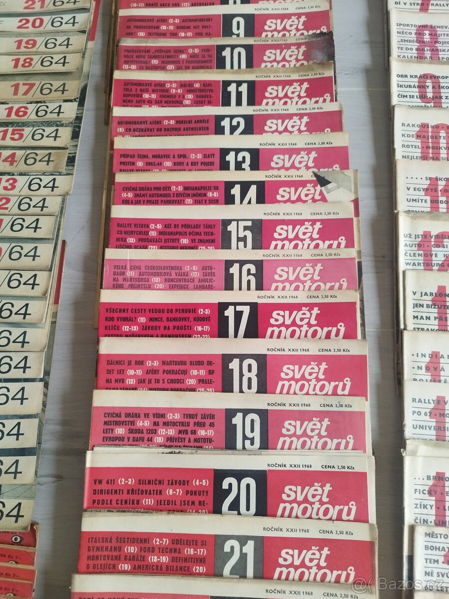 Staré časopisy svět motoru - 8