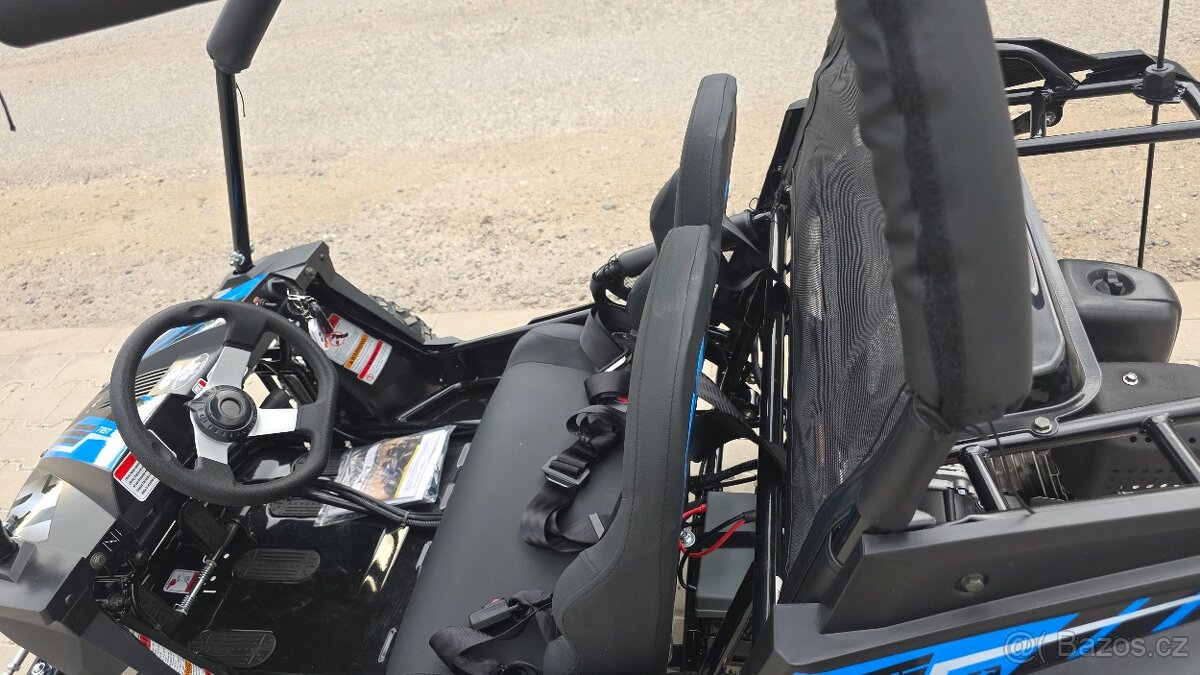 Dětská Buggy Cheetah Mini 163ccm, variator, 5-10let modrá - 8