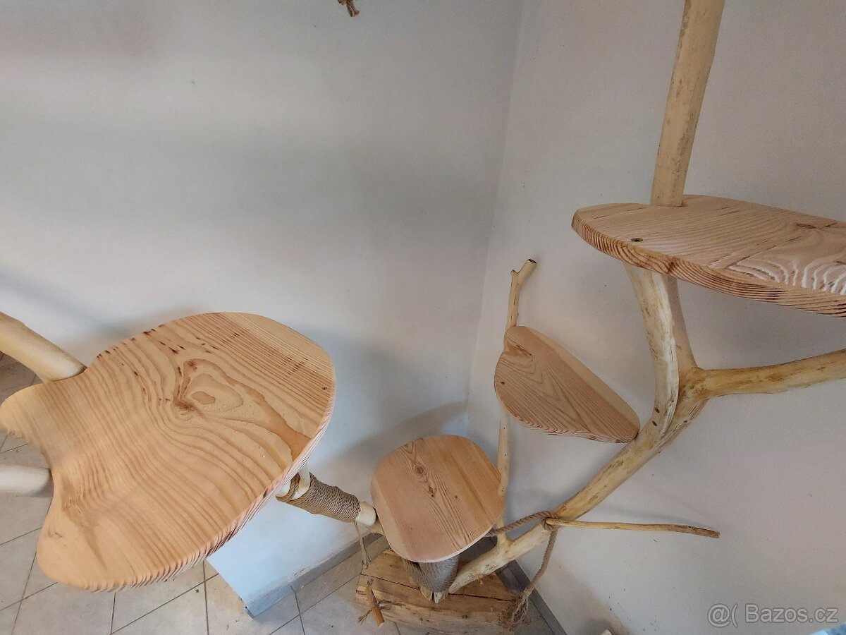 Kočičí strom, škrabadlo. - 8