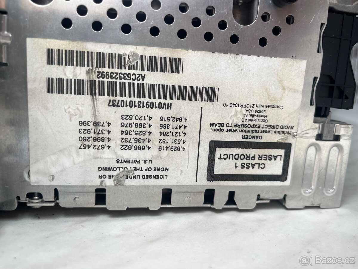 CCC autorádio komplet BMW X5 e70 - 8