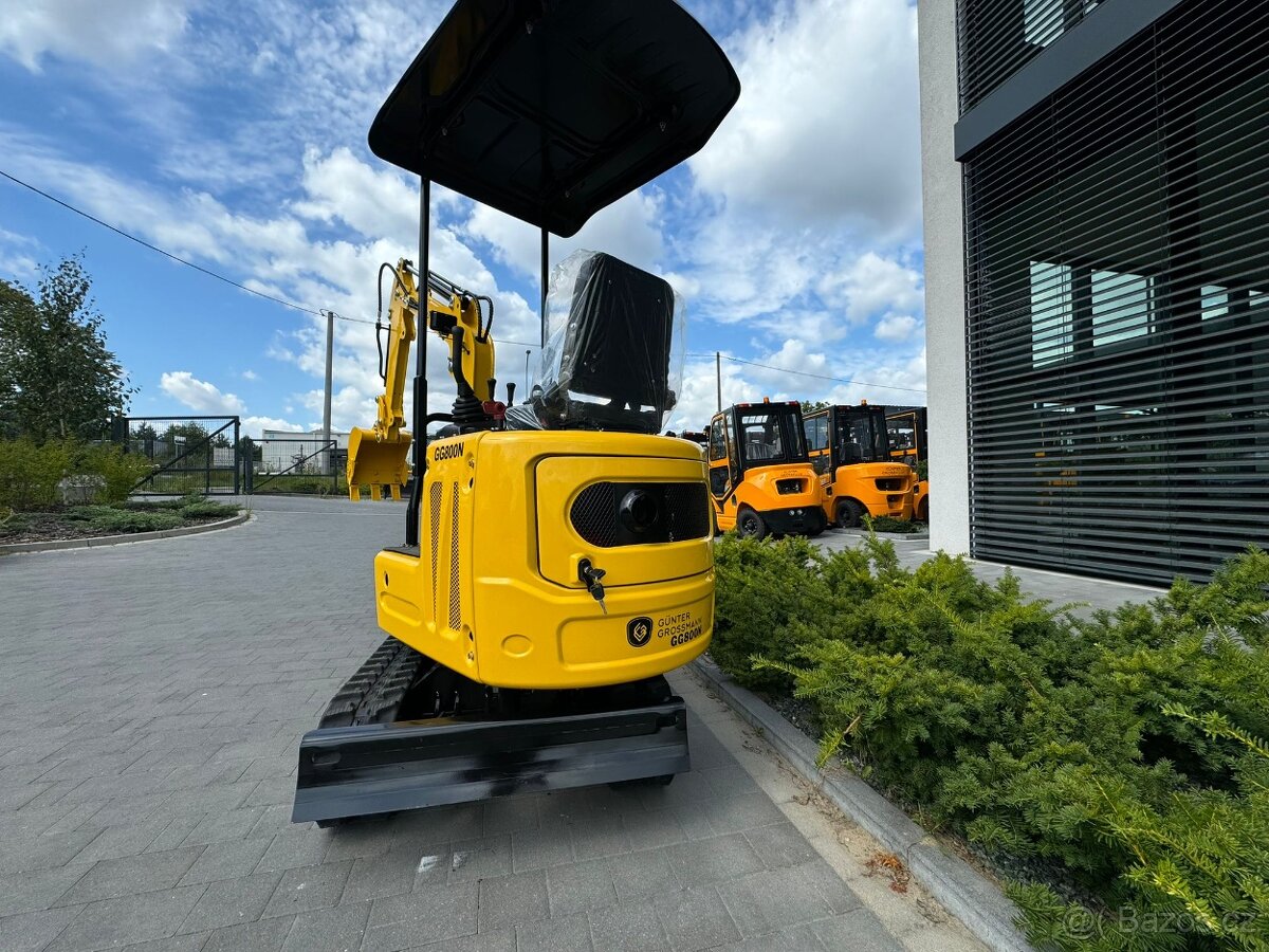 Minibáger GG 800N Koncoročná AKCIA + Dovoz GRÁTIS - 8