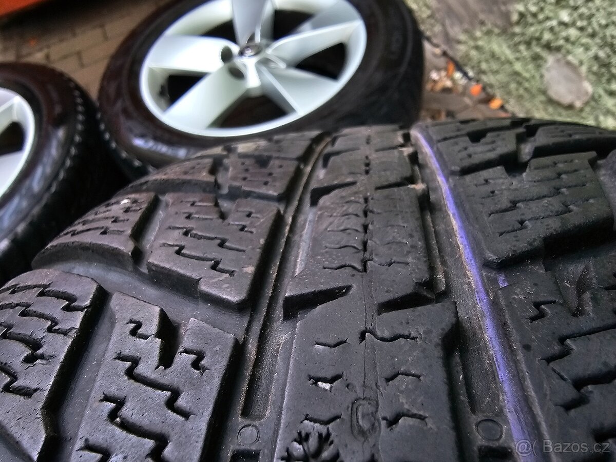 Kola alu zimní Škoda 5x112 Kodiaq R17 7J ET40 Tiguan 565 - 8