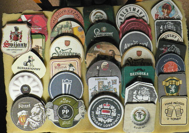 Známkové suvenýry, piv. tácky, V. K. Mašek -Kalendář - 8