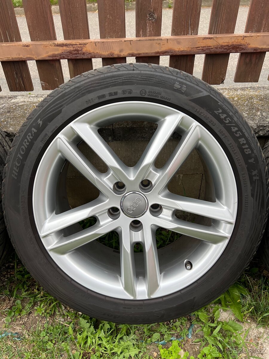 Alu kola Audi 245/45r18 - 8