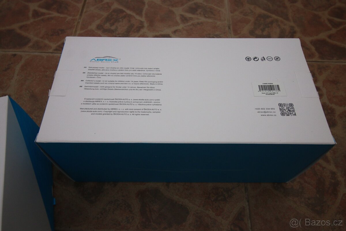 Škoda 110R 1:18 Abrex Limitka 150ks - nové nerozbalené - 8