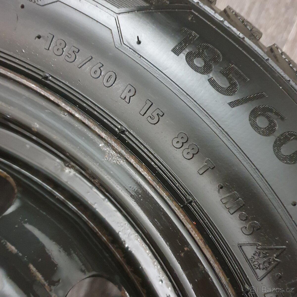 Sada zimních kol Škoda, VW 185/60 R15 č. AK38 - 8