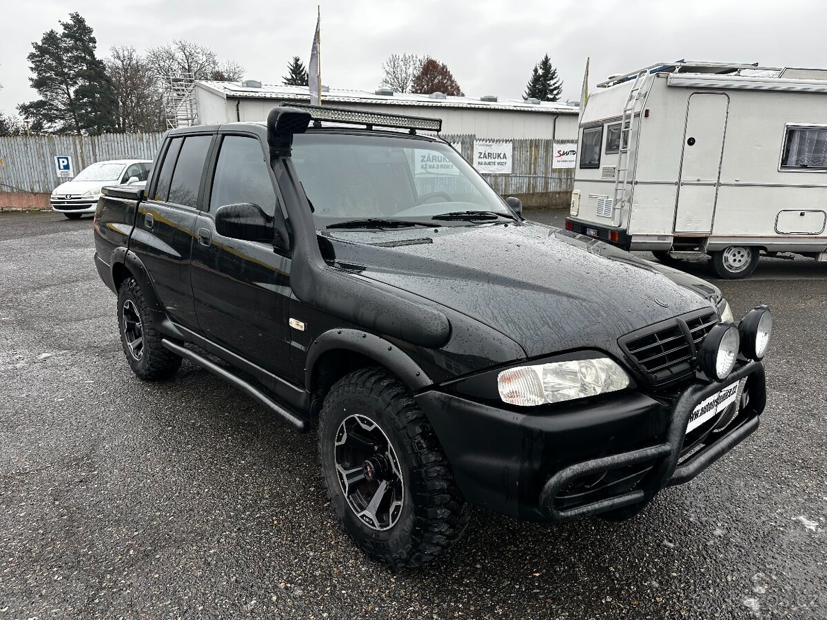 SSANG YONG MUSSO 2,9 TD - NOVÁ STK - HEZKÝ STAV - 8