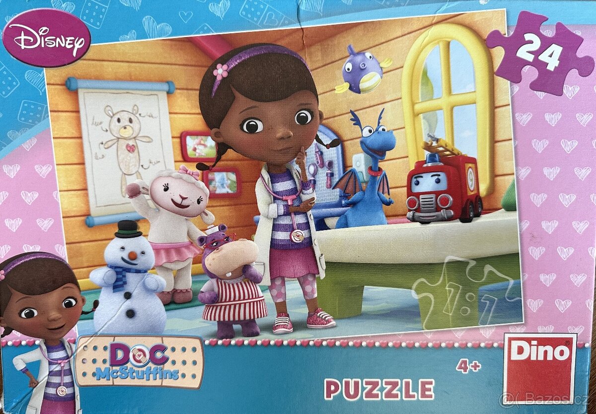 6 x puzzle, top stav, DINO, DISNEY, RAVENSBURGER - 8