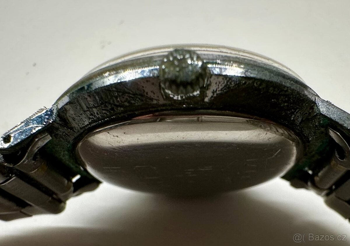 RARITA: Náramkové hodinky mechanické PRIM KSČ 1971 nefunkční - 8