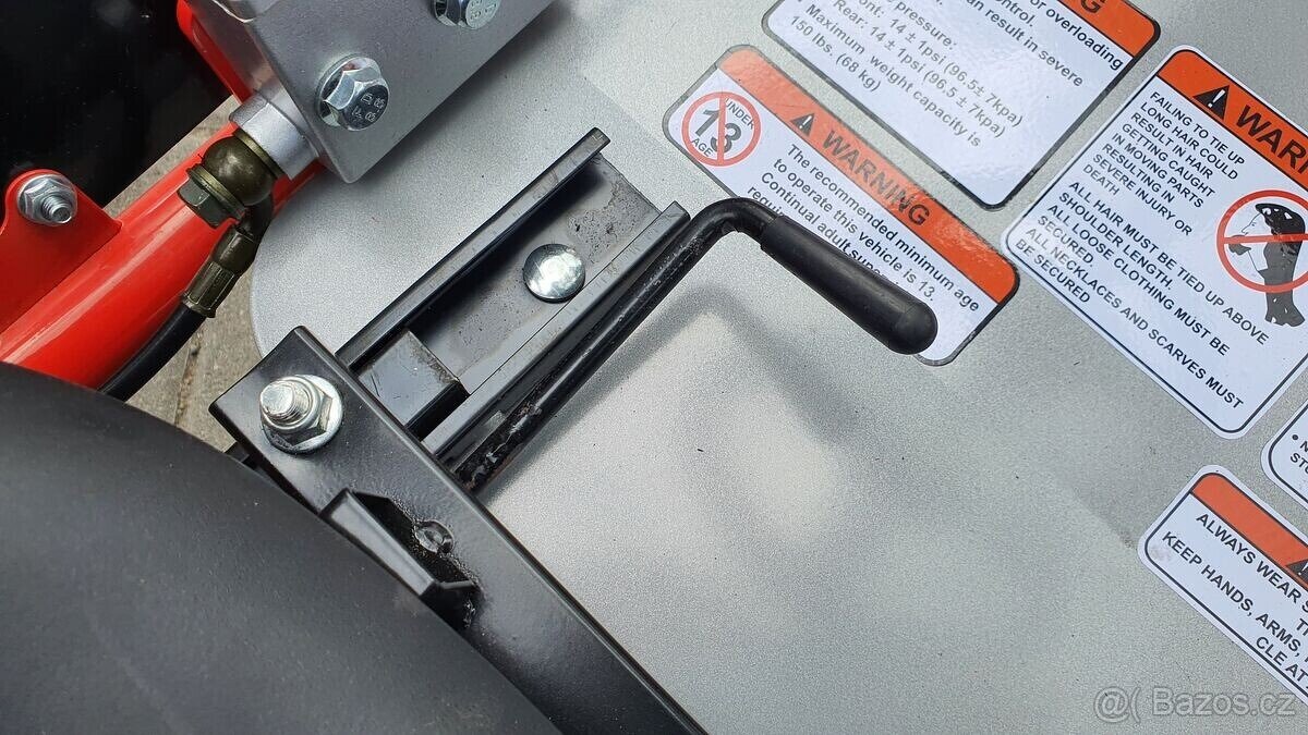 Dětská Bugina MiniRocket MudMonster 98ccm Červená - 8