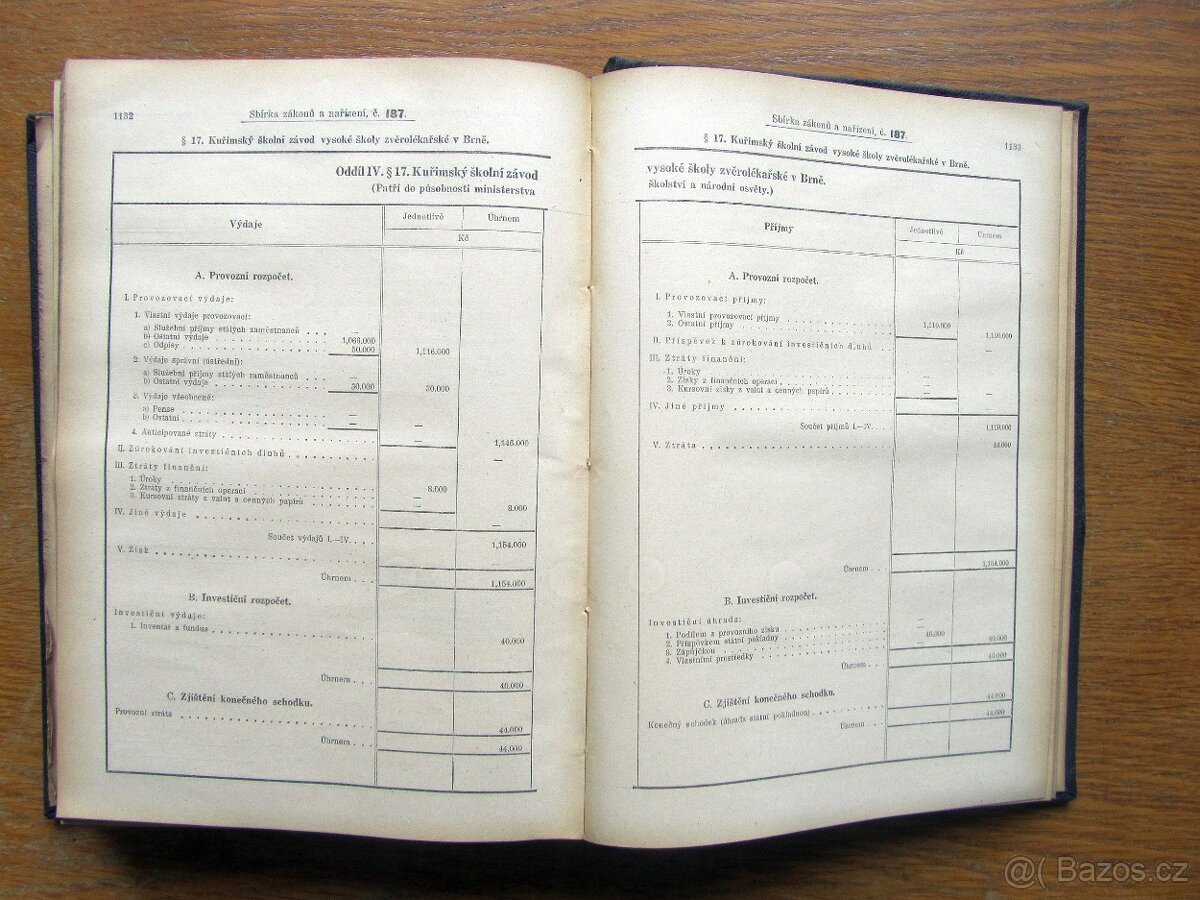 Sbírka zákonů a nařízení 1930 se státním znakem - 8