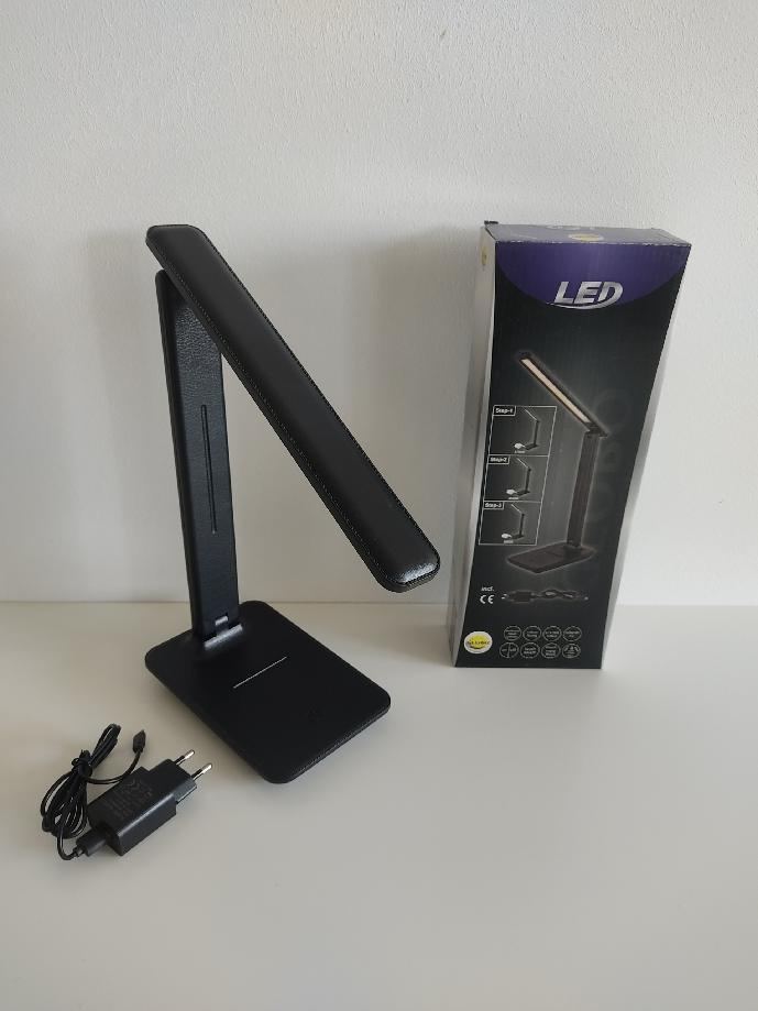 Stolní lampa LED GLOBO 58439 černá 2roky záruka - 8