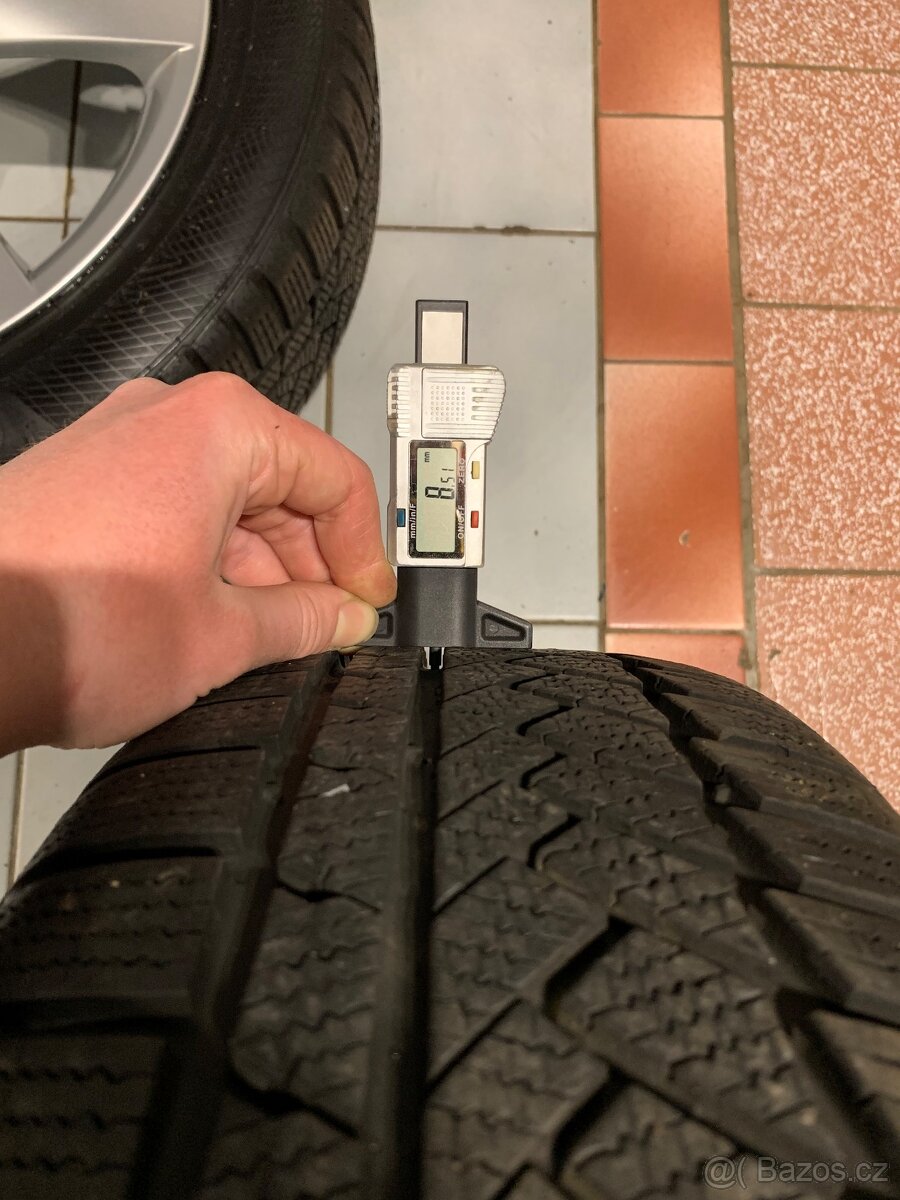 Alu kola Škoda R17 5X112 ZIMNÍ PNEU 205/55 R17 LYRA - 8