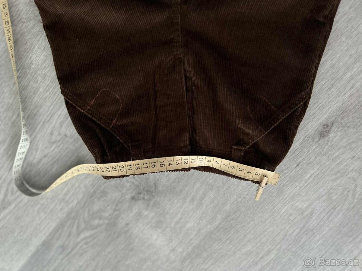 Dětské manšestrové kalhoty vel.98 - 8