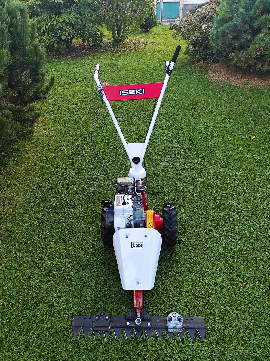 Iseki, Lištová sekačka motor Kawasaki. - 8