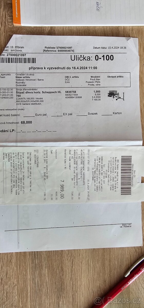 Štípač SCHEPPACH HL 760 - 8