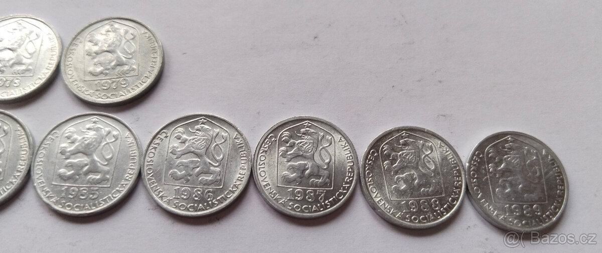 19x 10 haléřů Československo Celá sada - 8