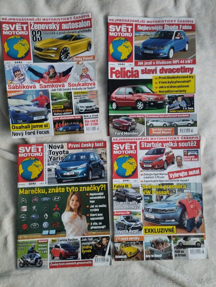 časopisy o autech - 8