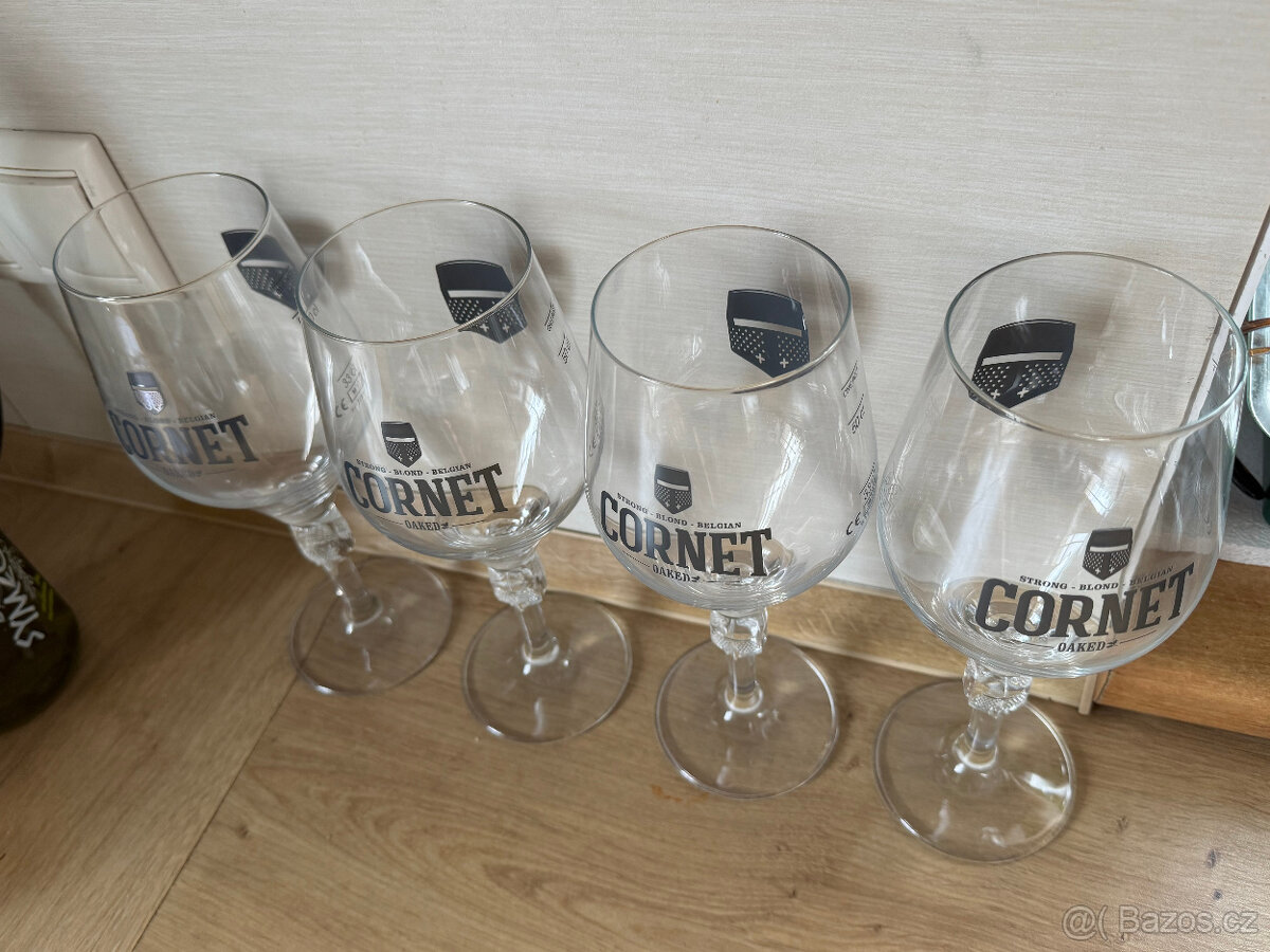 Pivní sklenice Cornet Belgian original - 4 kusy NOVÉ - 8