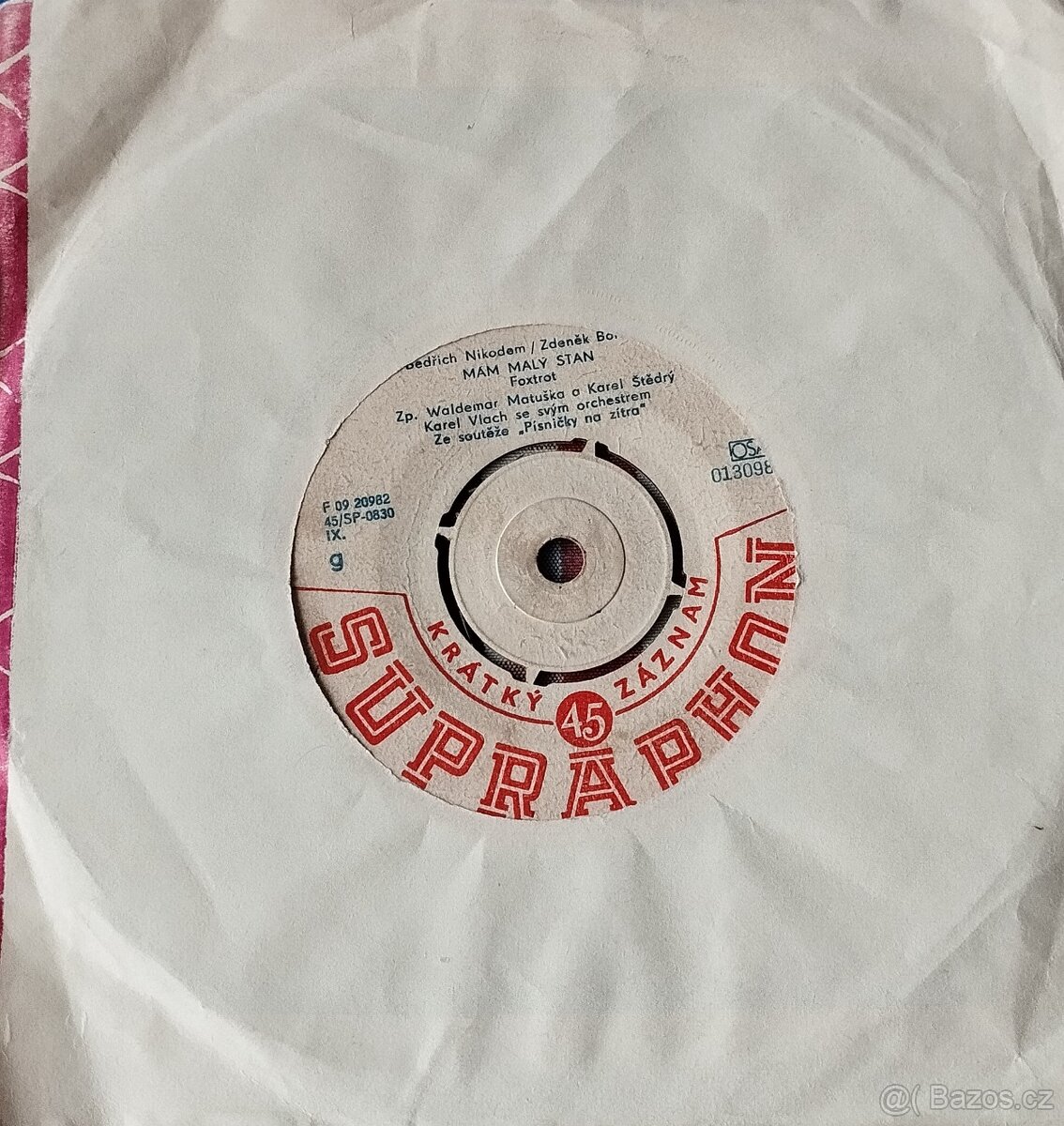 Malé SP gramofonové desky - 8