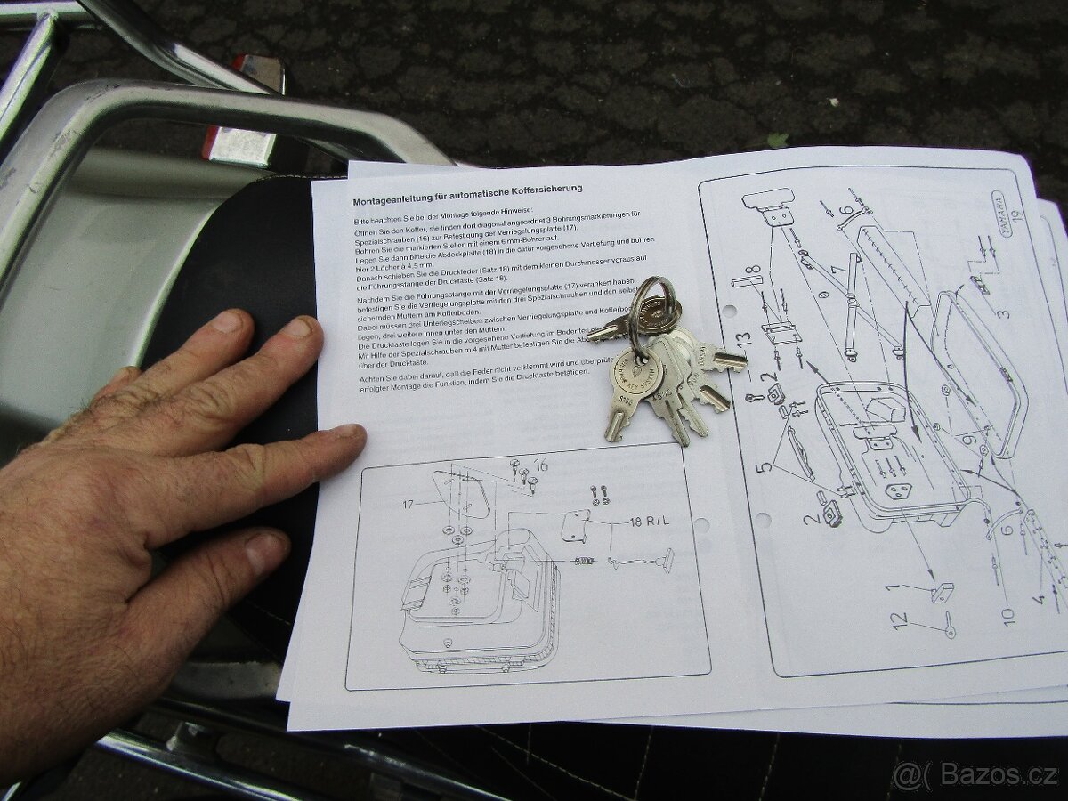 nosiče,kufry Yamaha xj 900f-58L - 8