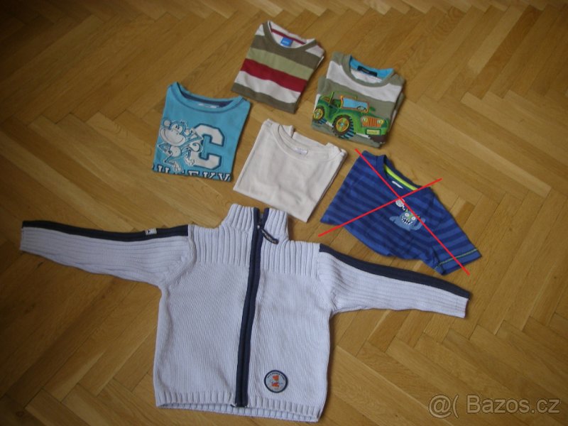 vel. 92-140 chlapecké oblečení, cca 70 ks - 8