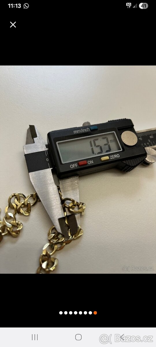 Zlaty retizek a náramek - 8