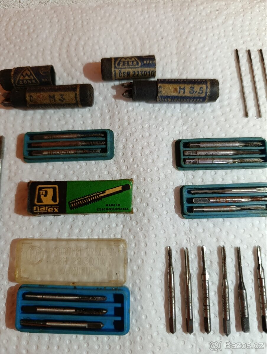 Nářadí pro hodináře,zlatniky, modeláře. RETRO - 8