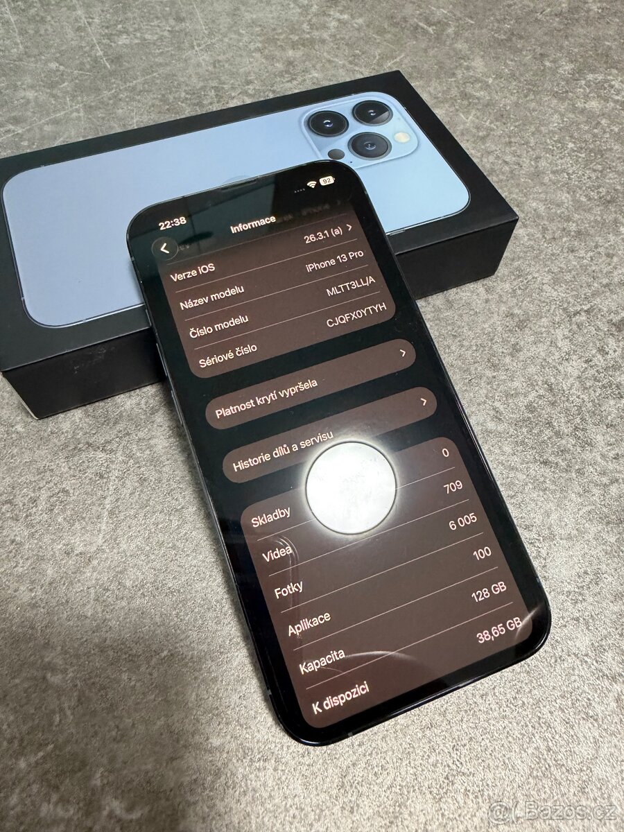 Apple iPhone 13 Pro 128GB Sierra blue - 8