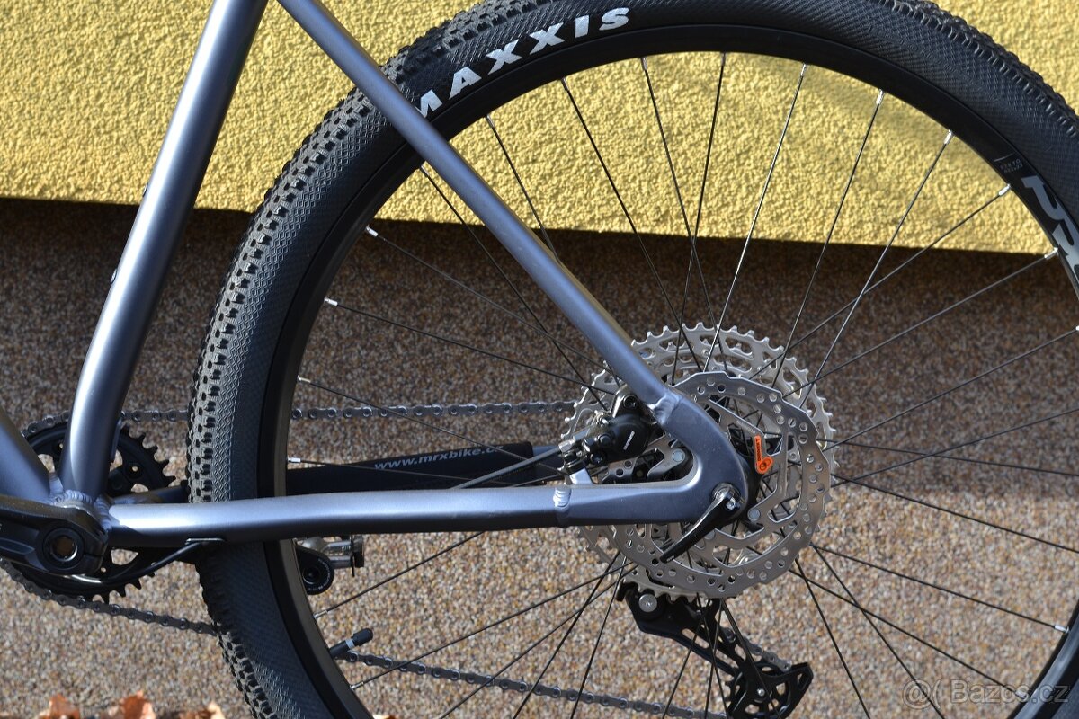 Mrx DISCUS horské kolo 29, rám 21", Sh 1x12, stříbrná cham. - 8